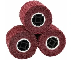 Šlifavimo ritinėliai 3 pcs Raudona 12 x 12 x 10 cm