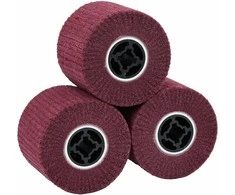 Šlifavimo ritinėliai 3 pcs Raudona 12 x 12 x 10 cm
