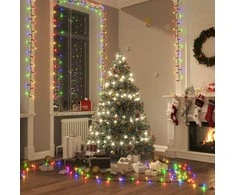 Smulkių LED lempučių girlianda, 25m, PVC, 1000 spalvotų LED