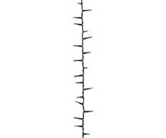 Smulkių LED lempučių girlianda, 45m, PVC, 2000 šaltų baltų LED