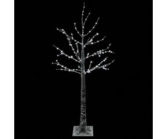 Sniegu padengta LED Kalėdų eglutė Ruda 22 x 22 x 120 cm
