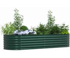 Pakelta lova Žalia 240 x 80 x 44 cm Plienas
