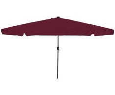 Sodo skėtis Bordo raudona 395 x 395 x 245 cm Poliesteris