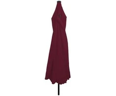 Sodo skėtis Bordo raudona 395 x 395 x 245 cm Poliesteris