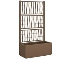 Sodas vazonas su trellis Ruda 80 x 36 x 140 cm PP