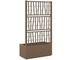 Sodas vazonas su trellis Ruda 80 x 36 x 140 cm PP