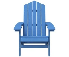Sodo Adirondack kėdė, mėlynos spalvos, HDPE