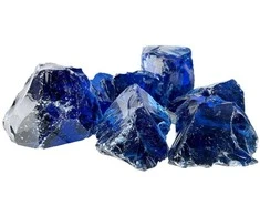 Sodo Akmenys Mėlyna 12 cm Stiklas
