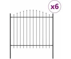 Sodo tvora 6 pcs Pilka 170 x 165 cm