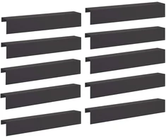 Sodo apvadų dengiamasis profilis 10 vnt. 100 x 20 x 15 cm
