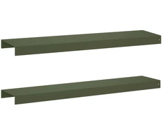 Sodo apvadų dengiamasis profilis 2 vnt. 100 x 20 x 5 cm Plienas
