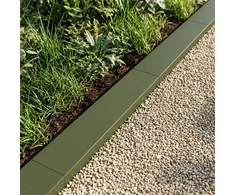 Sodo apvadų dengiamasis profilis 2 vnt. 100 x 20 x 5 cm Plienas