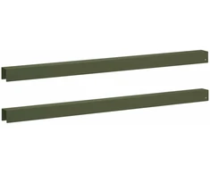 Sodo apvadų dengiamasis profilis 2 vnt. 100 x 5 x 5 cm Plienas