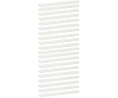 Sodo apvadų dengiamasis profilis 20 vnt. 100 x 10 x 5 cm