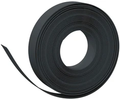 Sodo apylinkės 25 m 10 cm PE Juoda