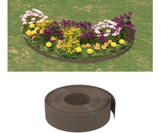 Sodo apylinkės 25 m 15 cm PE Ruda