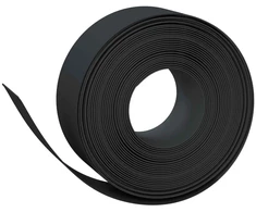 Sodo apylinkės 25 m 20 cm PE Juoda