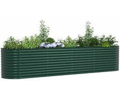 Pakelta lova Žalia 400 x 80 x 81 cm Plienas