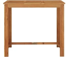 Sodo baro stalas, 120x60x105cm, akacijos medienos masyvas
