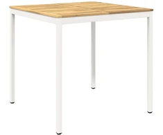 Sodo Baro Stalas NAARDEN Balta 110 x 108,5 x 105 cm