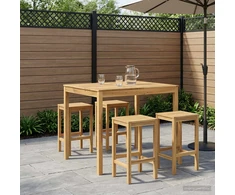 Sodo Baro Stalas Balta 110 x 108,5 x 105 cm