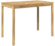Sodo Baro Stalas Balta 141 x 80,5 x 105 cm