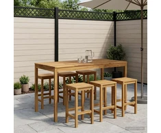 Sodo Baro Stalas Balta 180 x 88,5 x 105 cm
