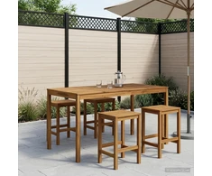Sodo Baro Stalas Balta 196 x 100 x 105 cm