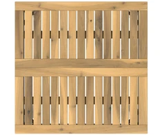 Sodo Baro Stalas Balta 60 x 60,5 x 105 cm