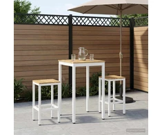 Sodo Baro Stalas Balta 60 x 60,5 x 105 cm