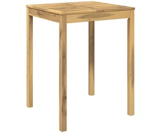 Sodo Baro Stalas Balta 80 x 80,5 x 105 cm