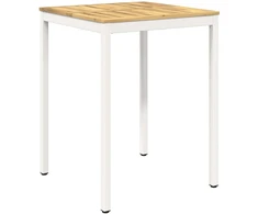 Sodo Baro Stalas Balta 80 x 80,5 x 105 cm