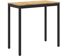 Sodo Baro Stalas Balta ir juoda 108,5 x 55 x 105 cm