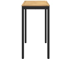 Sodo Baro Stalas NAARDEN Balta ir juoda 108,5 x 55 x 105 cm