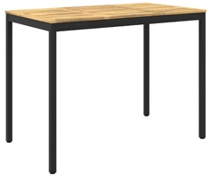 Sodo Baro Stalas Balta ir juoda 141 x 80,5 x 105 cm
