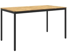 Sodo Baro Stalas Balta ir juoda 196 x 100,5 x 105 cm