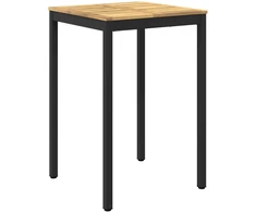 Sodo Baro Stalas Balta ir juoda 70 x 68,5 x 105 cm