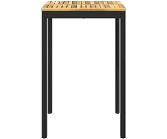 Sodo Baro Stalas Balta ir juoda 70 x 68,5 x 105 cm