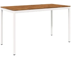 Sodo Baro Stalas NAARDEN Natūrali ir Balta 180 x 88,5 x 105 cm