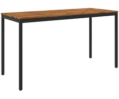 Sodo Baro Stalas NAARDEN Natūrali ir juoda 196 x 80,5 x 105 cm