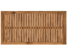 Sodo Baro Stalas Natūrali ir Balta 108,5 x 55 x 105 cm