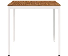 Sodo Baro Stalas Natūrali ir Balta 110 x 108,5 x 105 cm