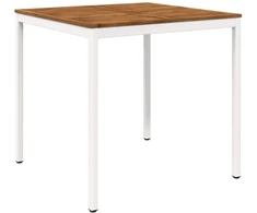 Sodo Baro Stalas NAARDEN Natūrali ir Balta 110 x 108,5 x 105 cm