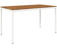 Sodo Baro Stalas Natūrali ir Balta 196 x 100,5 x 105 cm