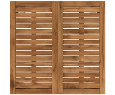 Sodo Baro Stalas Natūrali ir Balta 70 x 68,5 x 105 cm