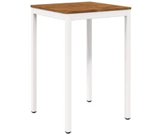 Sodo Baro Stalas Natūrali ir Balta 70 x 68,5 x 105 cm