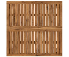 Sodo Baro Stalas Natūrali ir Balta 80 x 80,5 x 105 cm