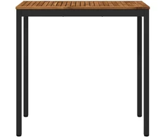 Sodo Baro Stalas Natūrali ir juoda 108,5 x 55 x 105 cm