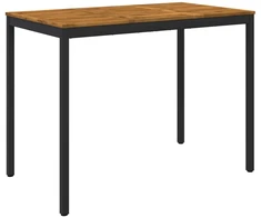 Sodo Baro Stalas Natūrali ir juoda 141 x 80,5 x 105 cm