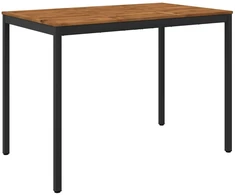 Sodo Baro Stalas Natūrali ir juoda 147 x 88,5 x 105 cm